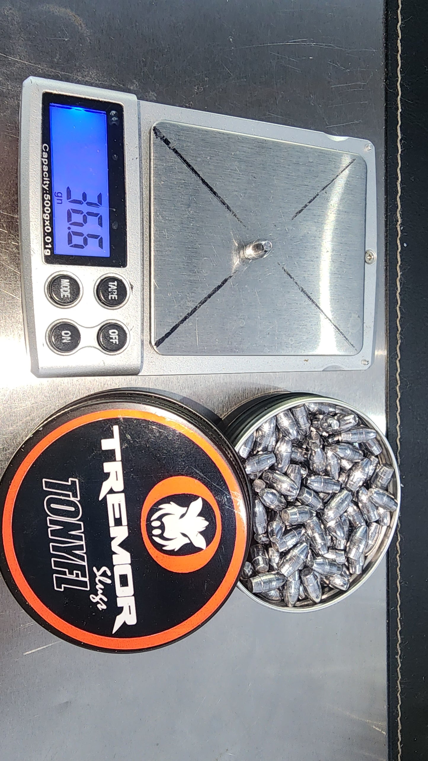 TREMOR BT SLUGS SOLID NOSE .22 .218 36.6GR
