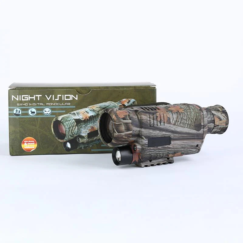 Night Vision Monocular 5X40 Night Vision Infrared IR Camera HD Digital Night Vis