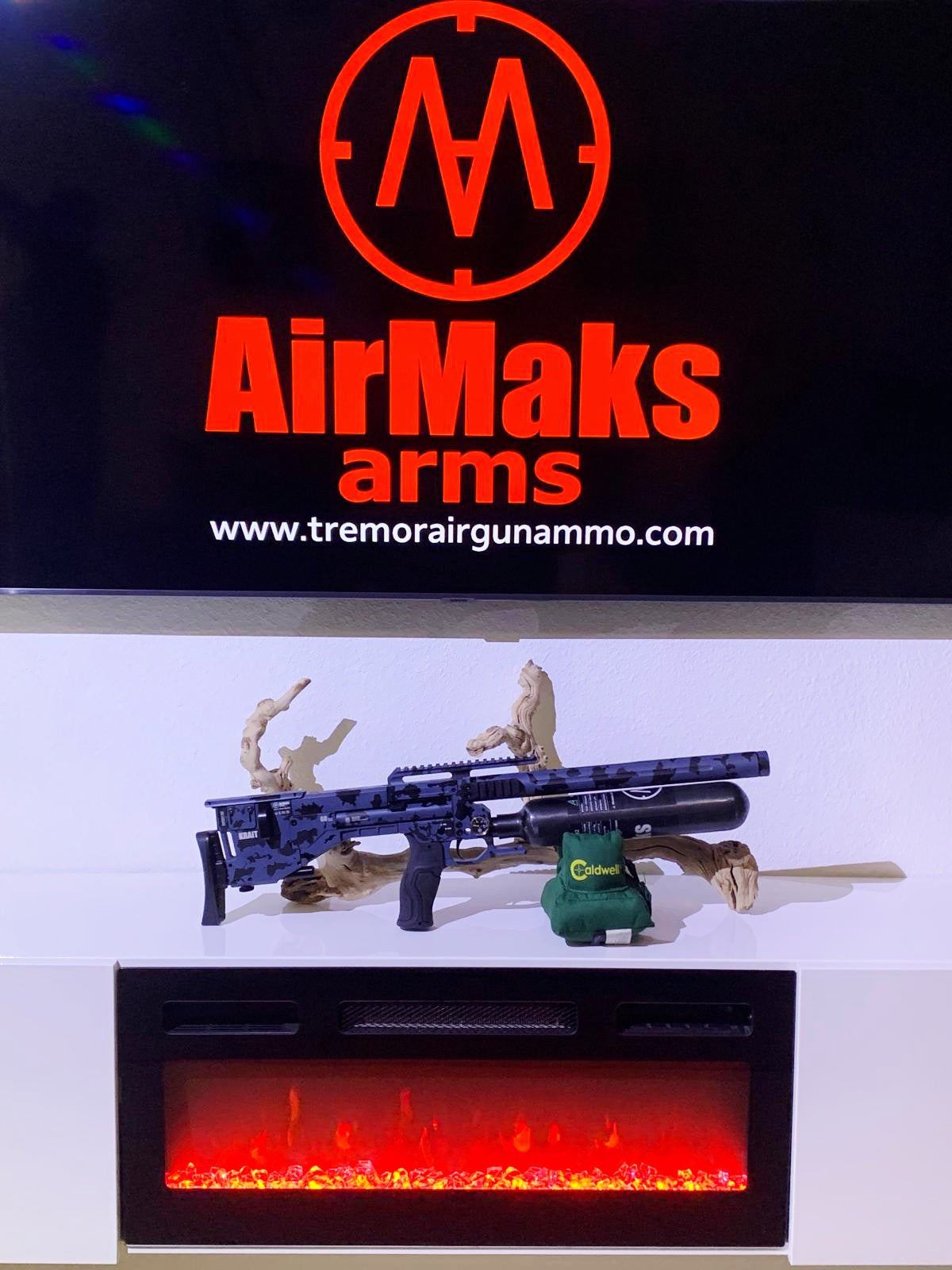 AIRMAKS ARMS KRAIT L HP. 25 CAL CUSTOM DARK CAMO