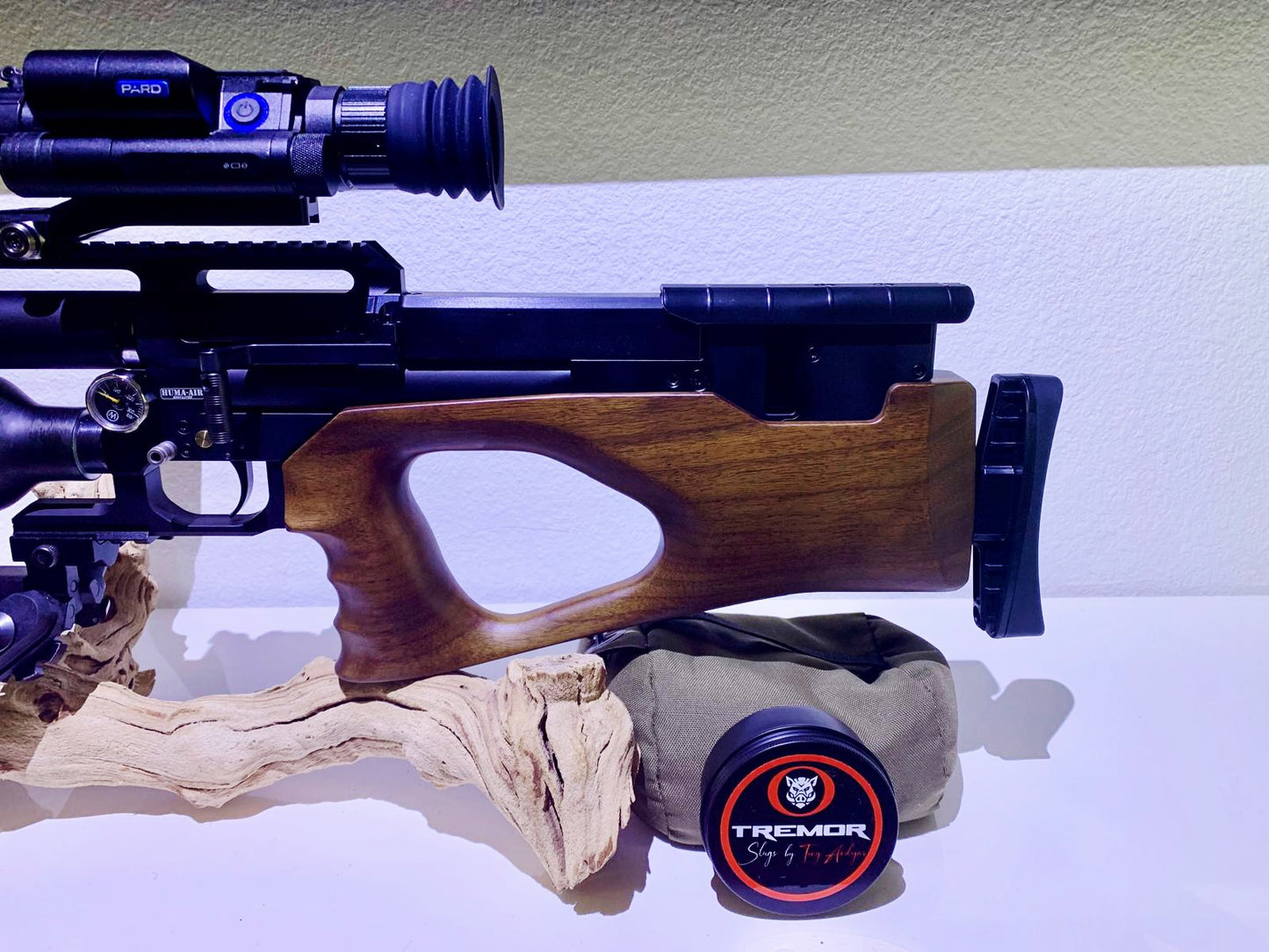 AirMaks Arms KRAIT X LITE HP 7.62 - .30 CALIBER 700CC CARBON FIBER BOTTLE 700MM BARREL