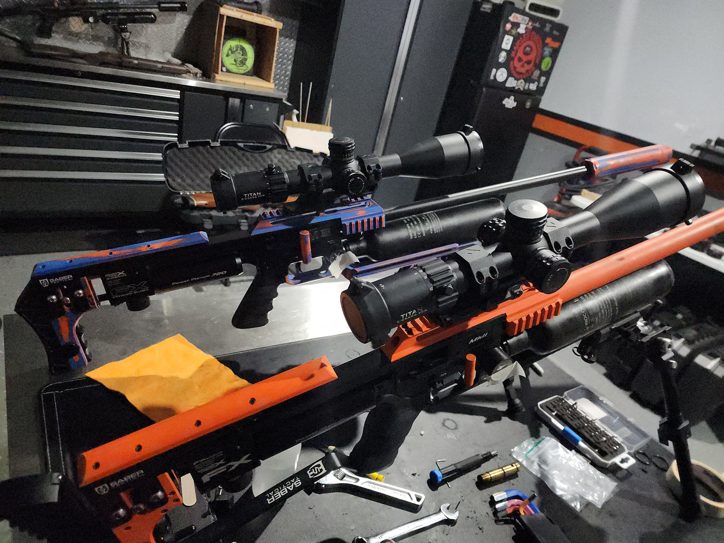 Take your air guns to the pros.Professional repair service tuning in maintenance with fast turnaround , time and competitive pricing.