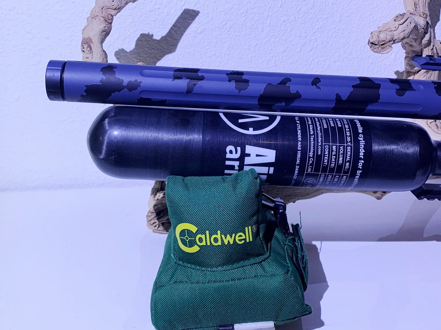 AIRMAKS ARMS KRAIT L HP. 25 CAL CUSTOM DARK CAMO