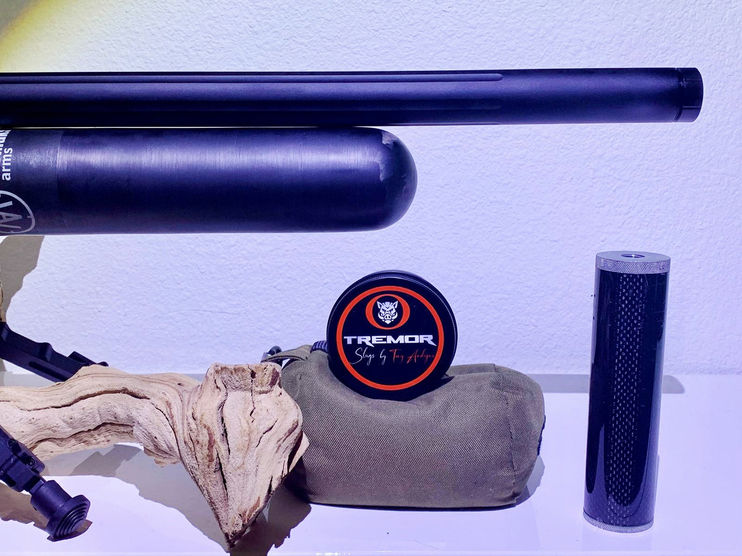 AirMaks Arms KRAIT X LITE HP 7.62 - .30 CALIBER 700CC CARBON FIBER BOTTLE 700MM BARREL