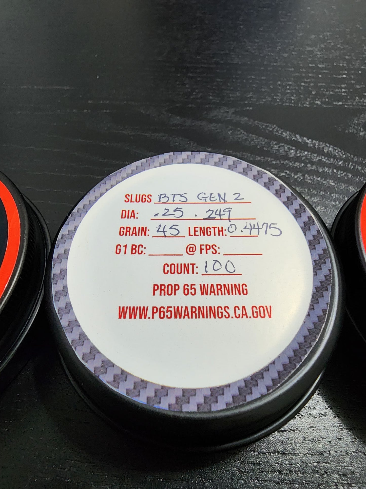 TREMOR BTS SLUGS GEN2 45 GRAIN