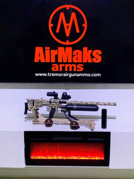 AIRMAKS KRAIT X HP 7.62 - .30 CALIBER DESERT CAMO 700CC CARBON FIBER BOTTLE