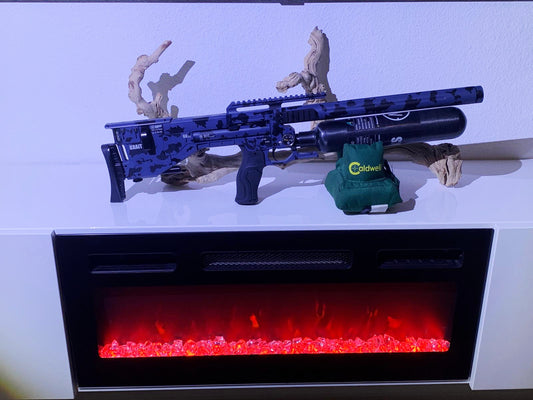 AIRMAKS ARMS KRAIT L HP. 25 CAL CUSTOM DARK CAMO