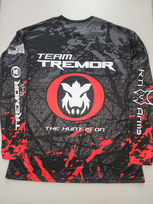 TEAM TREMOR RTI ARMS TEAM SUPPORT SHIRTS